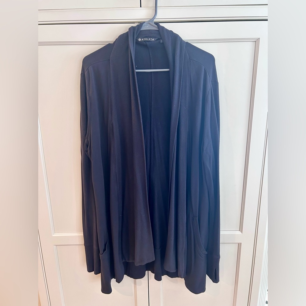 Athleta Pranayama Restore Wrap, Black Medium